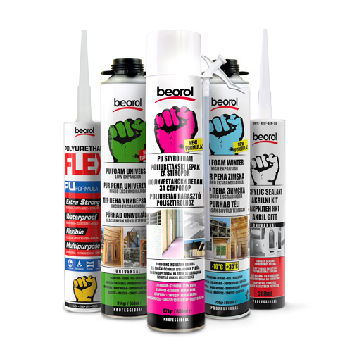 Silicones and PU foam