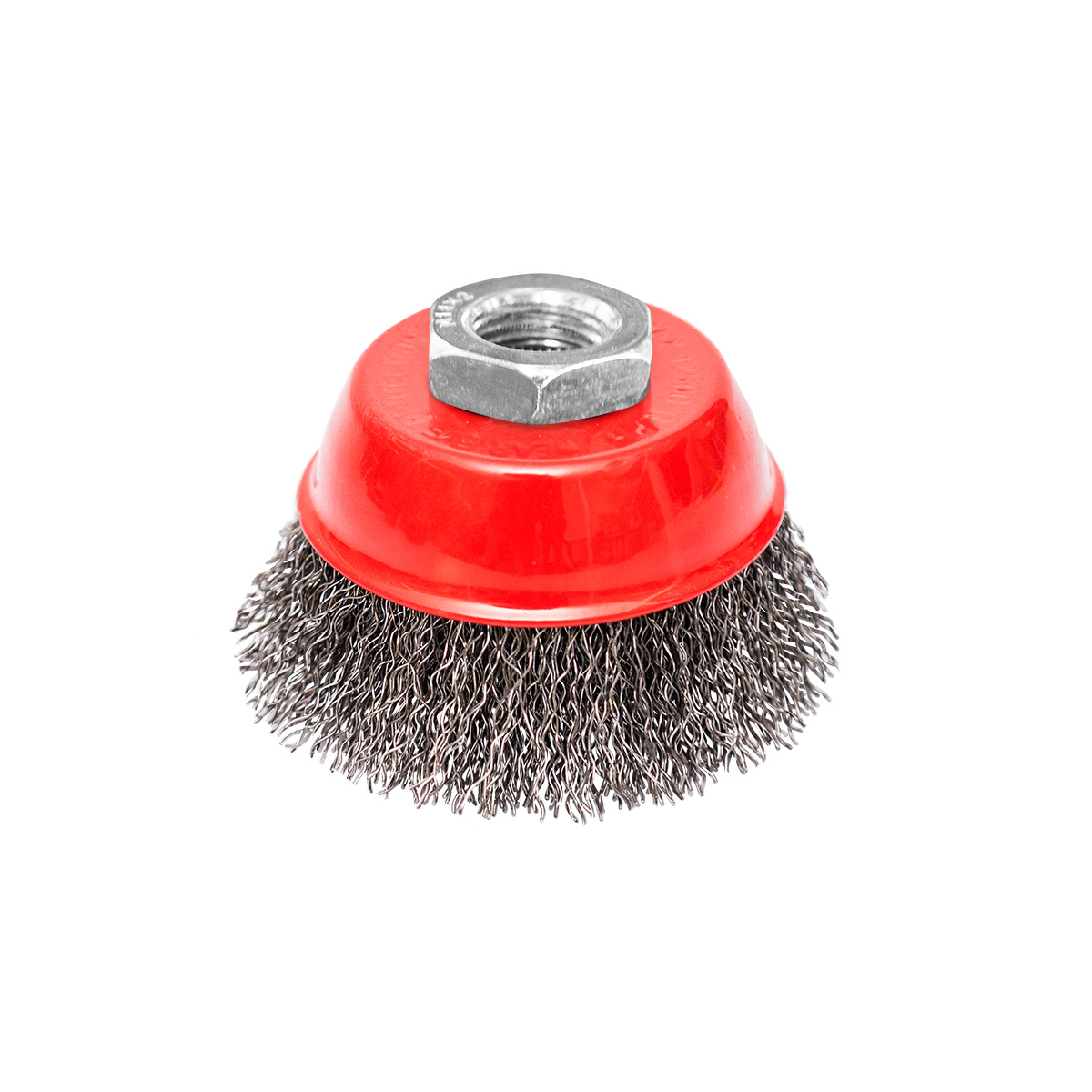 Circular cup brush, steel wire ø65mm, for angle grinder CCL65BR
