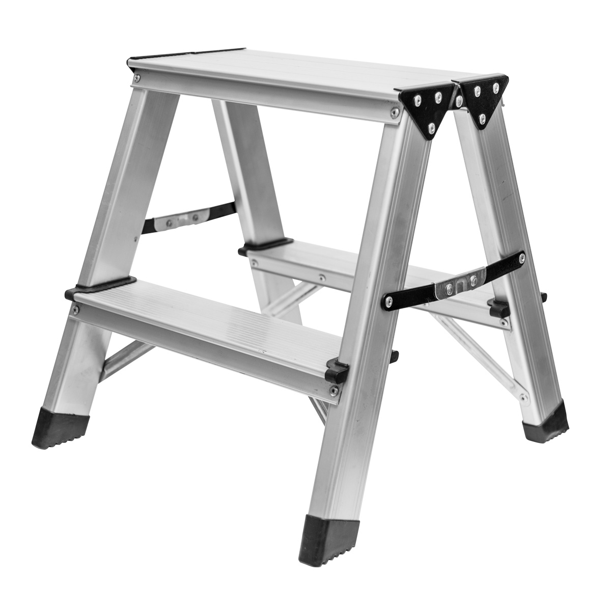 Double sided aluminium platform 2 steps DAP2 Beorol