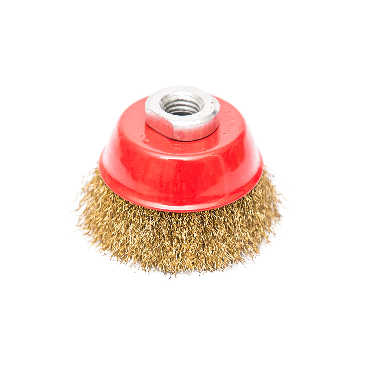 Brass wire cup brush for angle grinder discount