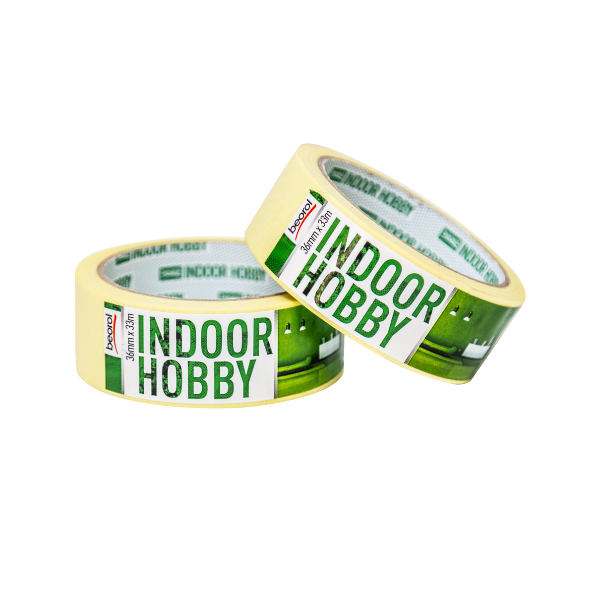 Masking tape Indoor Hobby 36mm x 33m, 60ᵒC MK36 Beorol d.o.o