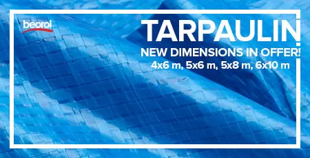 Tarpaulins - new dimensions
