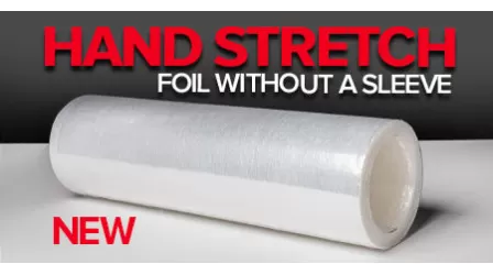 Hand stretch foil without a sleeve