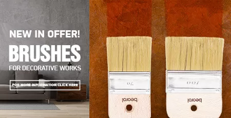 New brushes for decorative works