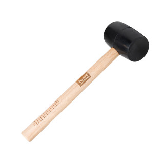 Gumikalapács, fa nyéllel, 450g 