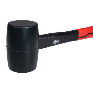 Gumikalapács, üvegszálas nyéllel, 450g 