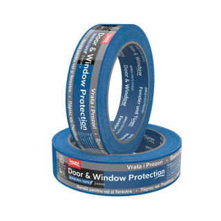 Masking tape Door & Window protection 24mm x 50m 