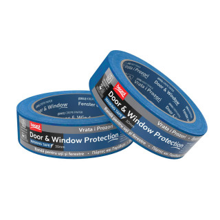 Masking tape Door & Window protection 30mm x 50m 