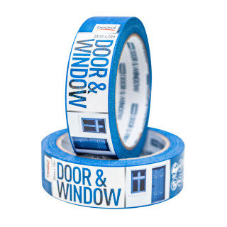 Masking tape Door & Window protection 30mm x 33m, 80ᵒC 