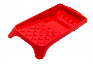 Plastic paint tray 15x32cm, red 