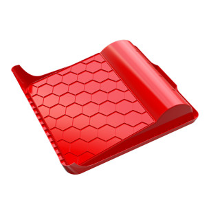 Plastic paint tray 36x36 cm, red 