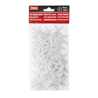 Tile cross white 4mm - 100/1 