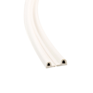 Seal strip P-profile-white 6m 