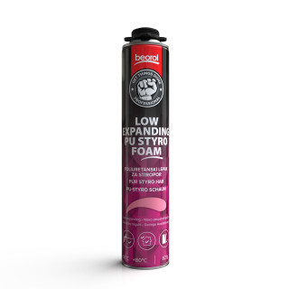 PU styrofoam low expanding gun grade, 750ml 