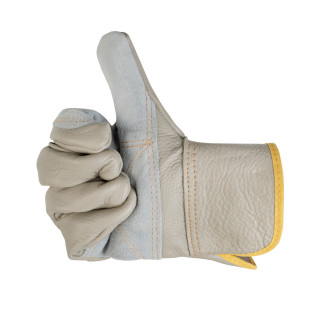 Megerősített bőrkesztyű Hermes 