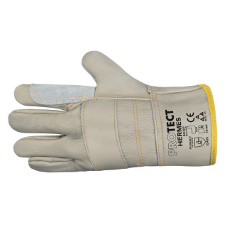 Megerősített bőrkesztyű Hermes 