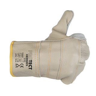 Megerősített bőrkesztyű Hermes 