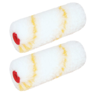 Small paint roller Polyester 10cm charge 2pc 