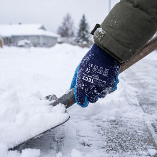 Dip-coated winter gloves 
