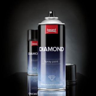 Paint spray diamond effect black Nero 