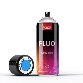 Fluo paint spray blue Blu 