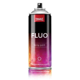 Fluo paint spray red Rosso 