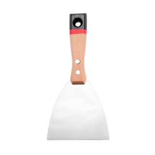 Scraper top painting wooden handle flex 100mm 