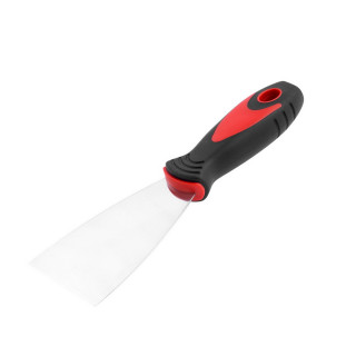 Scraper rubber-plastic handle with hole, steel 2.5 