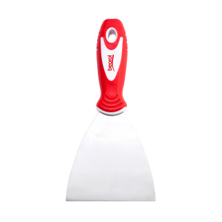 Scraper rubber-plastic handle with hole, steel 3.5 