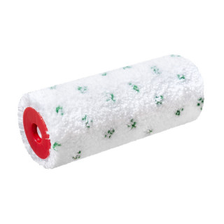 Paint roller microfiber Green dot 18cm Ø8 charge 