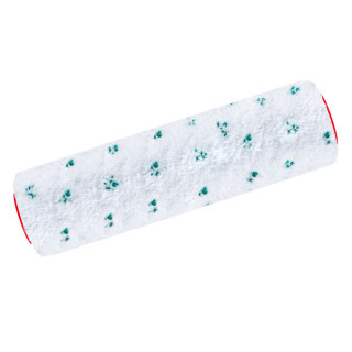 Paint roller Microfiber Green Dot 25cm ø8 charge thermofusion 
