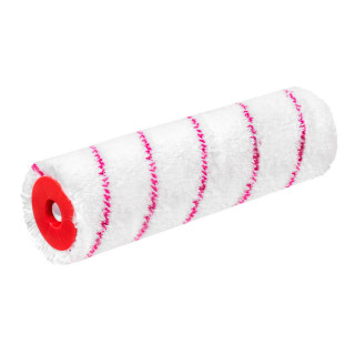 Paint roller microfiber Red line 25cm  Ø8 charge thermofusion 