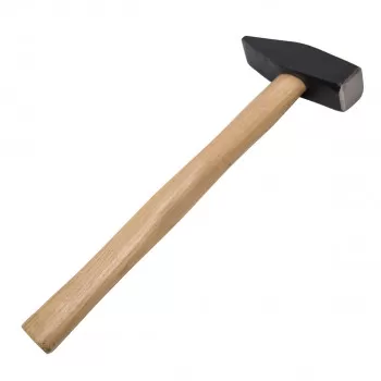 Hammer with oak wood handle, 1000gr 