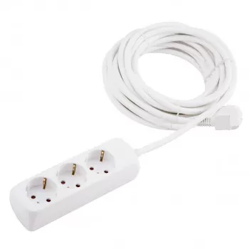 Extension cable 3 sockets 3m 