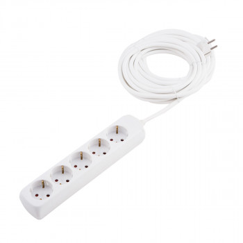 Extension cable 5 sockets 5m 