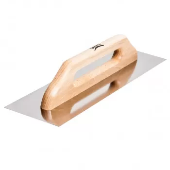 Plastering trowel, 480x130mm, woden handle 