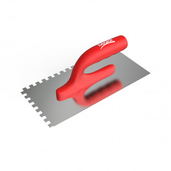 Professional Steel Trowel – 6" X 1/4" (16 X 0.6 Cm), High-Hardness Forged Blade, Ergonomic Wood Handle For Masonry & Plastering