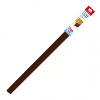 Adhesive PVC draught-ex with felt for the door 1m brown 