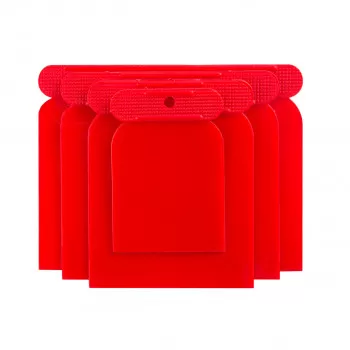 Plastic square scraper 4pcs/set 