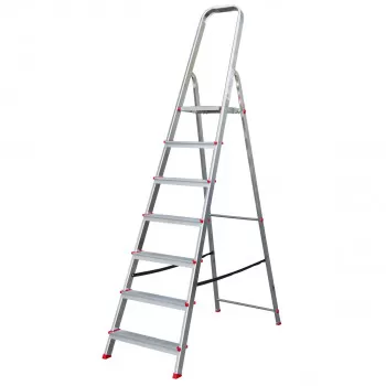 Aluminium ladder 6 steps 