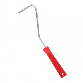Paint roller with clearance handle