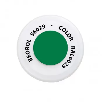 Spray paint green Verde RAL6029 