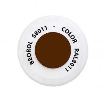 Spray paint brown Noce RAL8011 