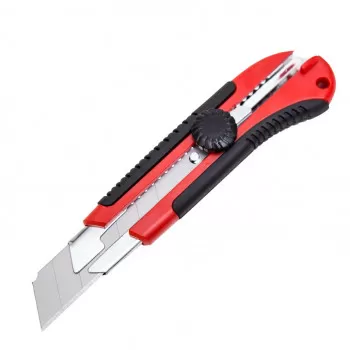 Utility knife with fixing screw 25mm 