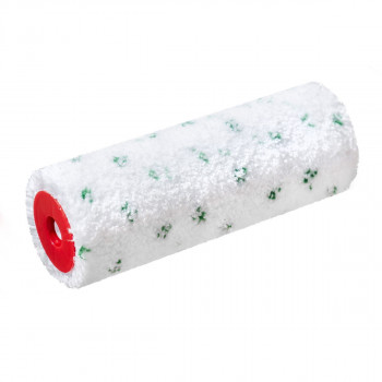 Paint roller microfiber Green dot 23cm  Ø8 charge thermofusion 