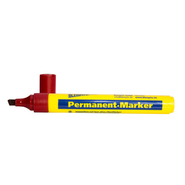 Permanent marker 15mm, red 1201 Beorol