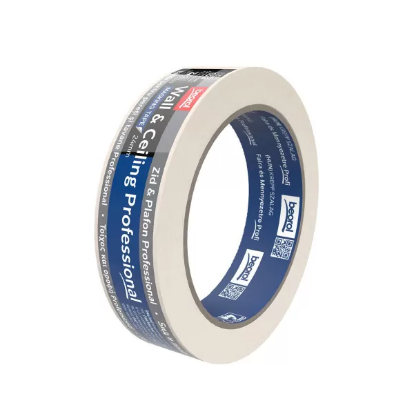 Masking tape Indoor Professional, 24mm x 50m, 70ᵒC 