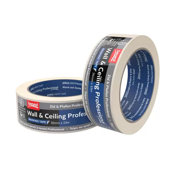 Masking tape Wall & Ceiling Professional, 36mm x 33m 