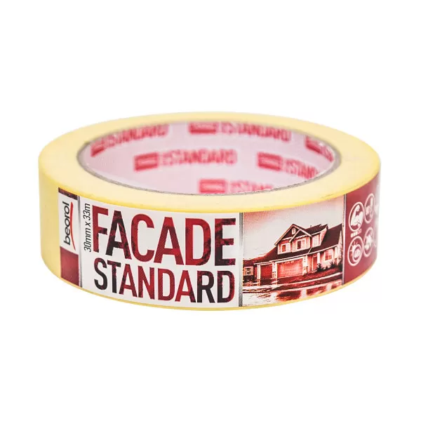 Masking tape Facade Standard 30mm x 33m, 80ᵒC 