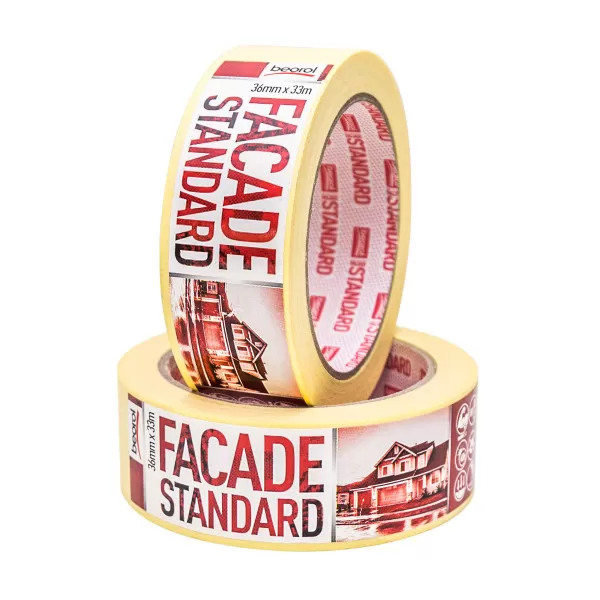 Masking tape Facade Standard 36mm x 33m, 80ᵒC 